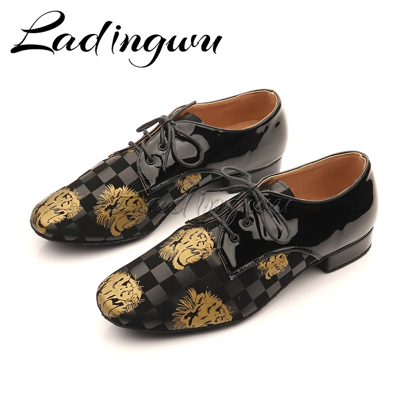 New Ballroom Latin Dance Shoes Men Jazz Shoes Sneakers for Men Low Heel Professional or Practice Dancing Shoes Large Size 38-50