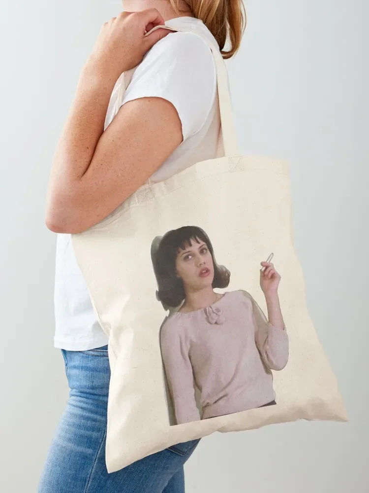 

girl interrupted Tote Bag shopper bags for women canvas bags tote bags aesthetic reusable shopping