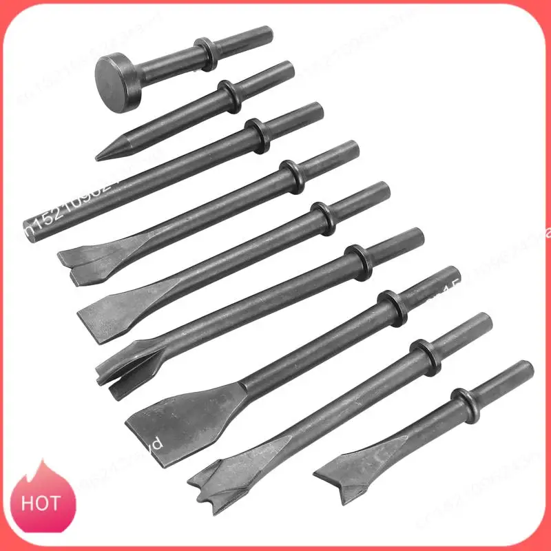 

HOT-Pneumatic Chisel Air Hammer Sander Bit Set 9 Piece Set