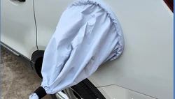 Cubierta de puerto de carga EV impermeable para Tesla Model 3 & Y, accesorio magnético, tela Oxford duradera de doble cara