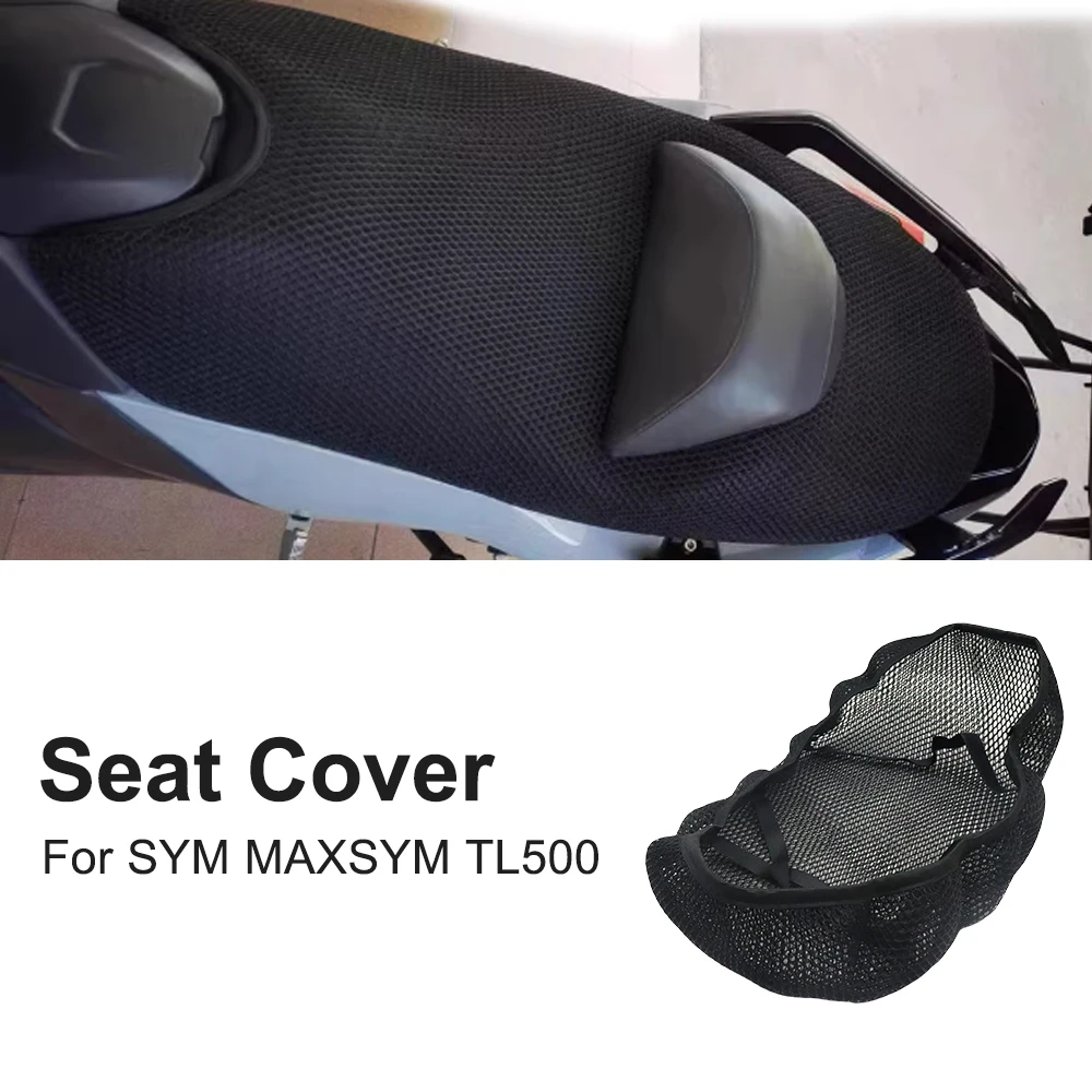 

For SYM MAXSYM TL500 TL 500 Motorcycle Seat Cover Non-Slip Breathable Heat Insulation Protection Cushion