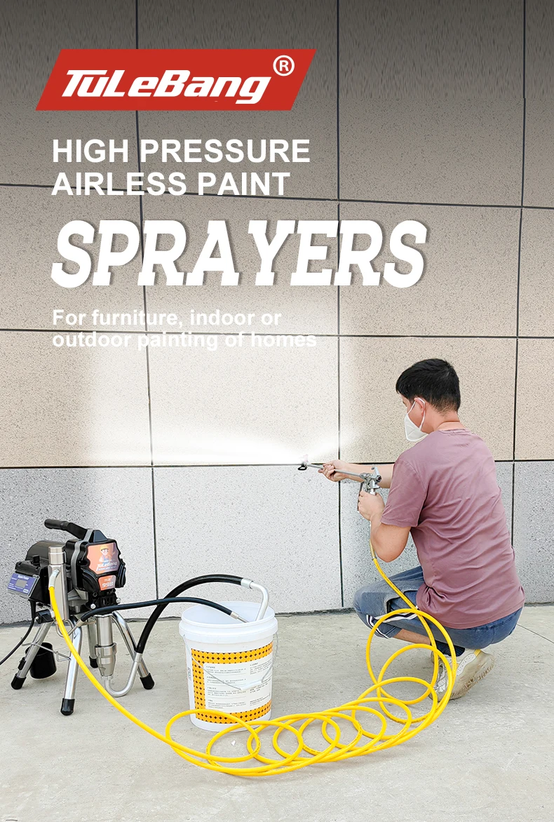 Electric High Pressure Airless Sprayer 998 High Power Household Wall Finish Paint 3000W 4.5L Voltage 220 ~ 240V 50 ~ 60HZ