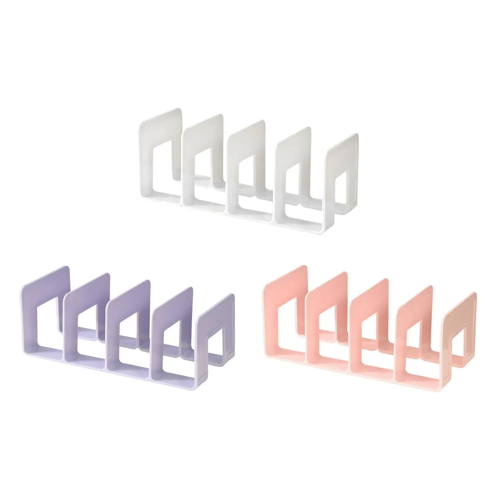 Creative Book Stand Countertop Divider Shelf Tabletop Tour Frames Book Stand