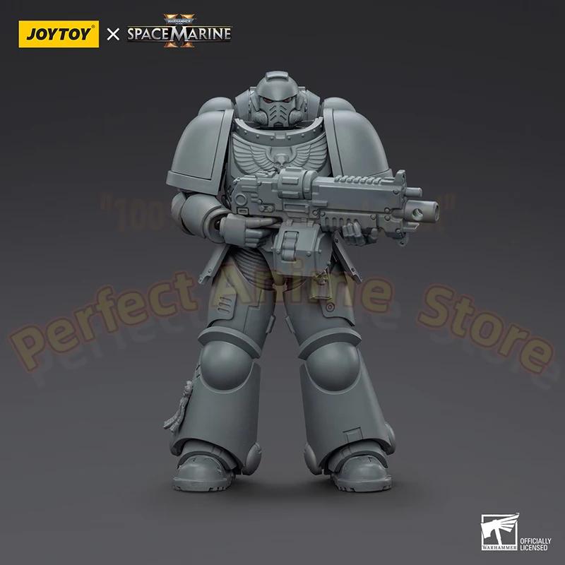 شحن 24 ساعة JOYTOY مصدر داكن Warhammer Space Marine Arbitrator رمادي نموذج لتقوم بها بنفسك مكتبة المعدات طبعة خاصة 1:18