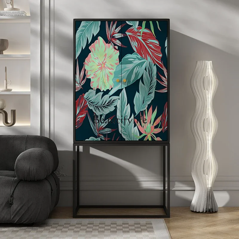 

ls 27 Meiyi French light luxury chest hotel B & B club aisle tall cabinet