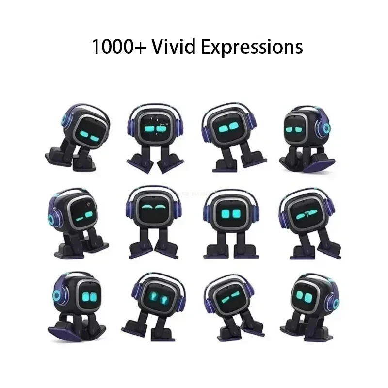 2026 AI Emo Robot Smart Voice Bot ESP32‑S3 Bionic Robot Toy Multi‑Language Voice Wake‑up Voiceprint Recognition DOF Programmable