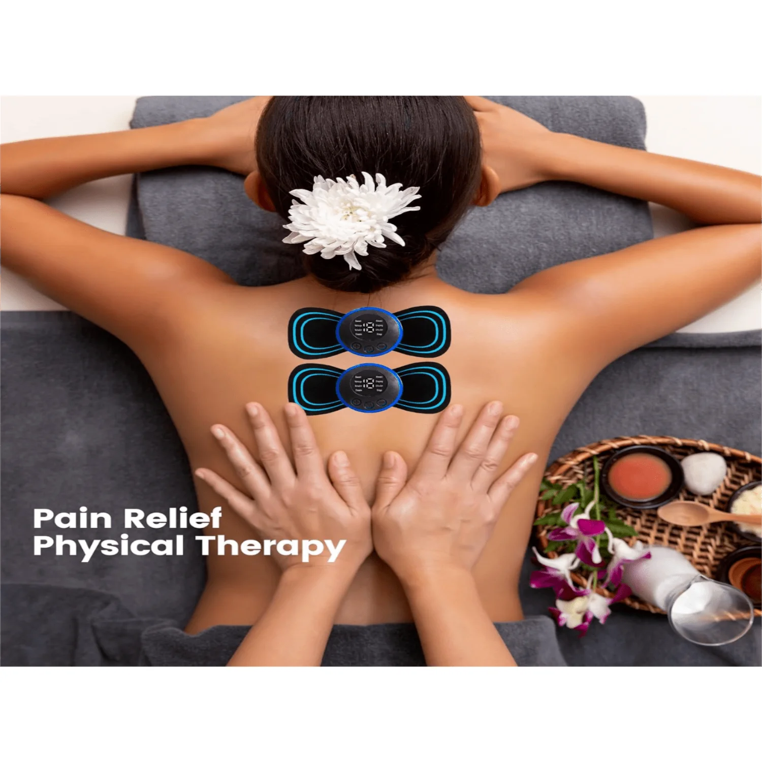 MS الرقبة تمتد ملصق الظهر مدلك ملصق تحفيز العضلات نبض ملصق اللياقة البدنية تدليك الرقبة الجسم ، تدليك الاسترخاء أيضا