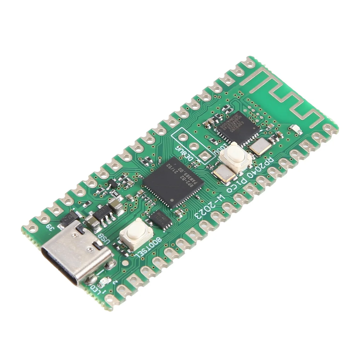 AT87-RP2040 for Raspberry Pi Pico W Board with 2.4G WiFi Mini Dual-Core 264KB ARM Microcomputers Cortex-M0 Processor