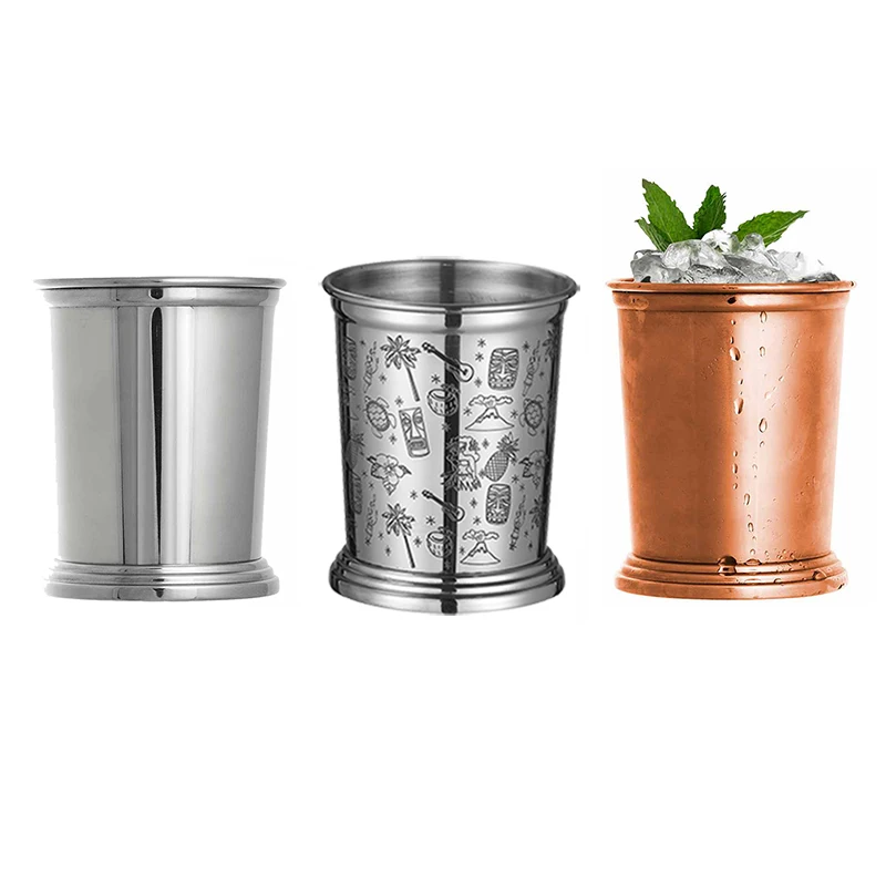 Stainless Steel 360ml Julep Cup Mojito Mint Julep Cup Cocktail Mug