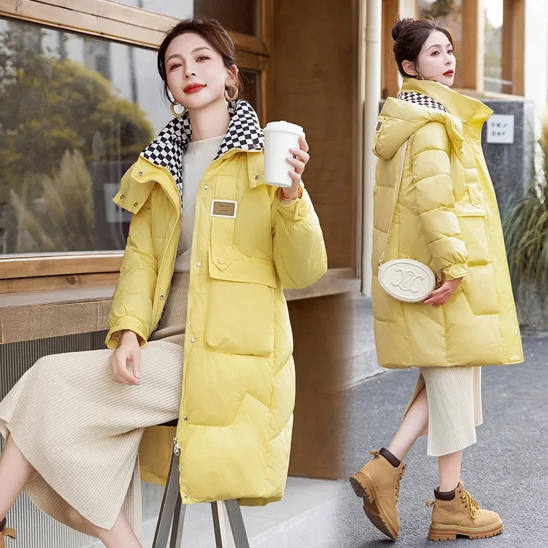 

Women Winter Down Padded Jacket New Women Warm Thick Cotton Coat Korean Loose Hooded Parkas Female Outwear Winter Jacket