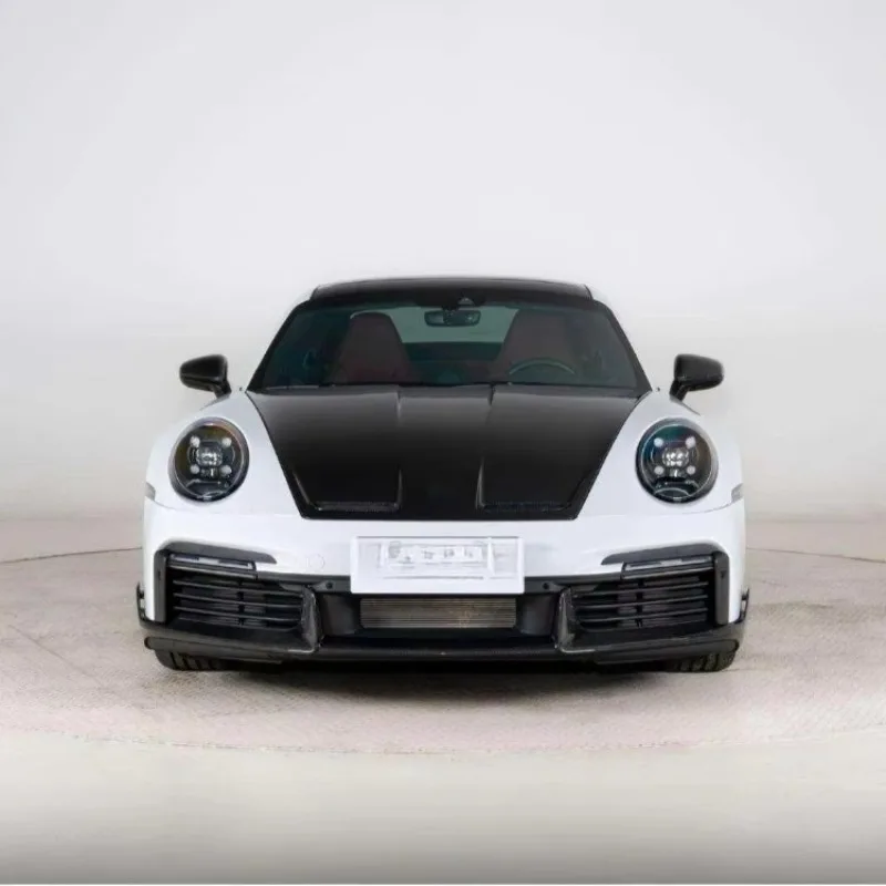 New Dry Carbon Fiber Rear Diffuser & Lip for 911 (992) 2020- Bumper Body Kit for Retrofit/Upgrade 4