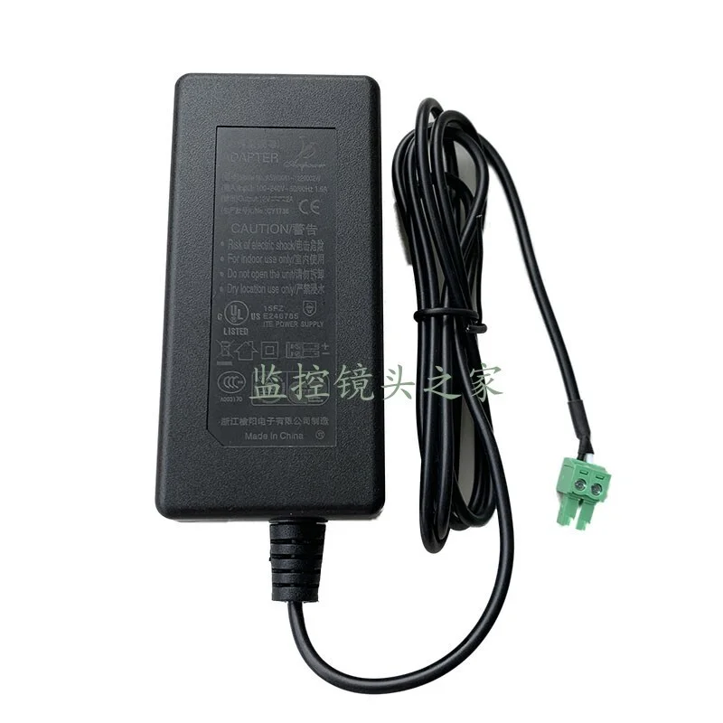 

95% новый адаптер переменного тока ASW0081-1220002W 12 В 2 А с зеленой вилкой подходит для Hikvision