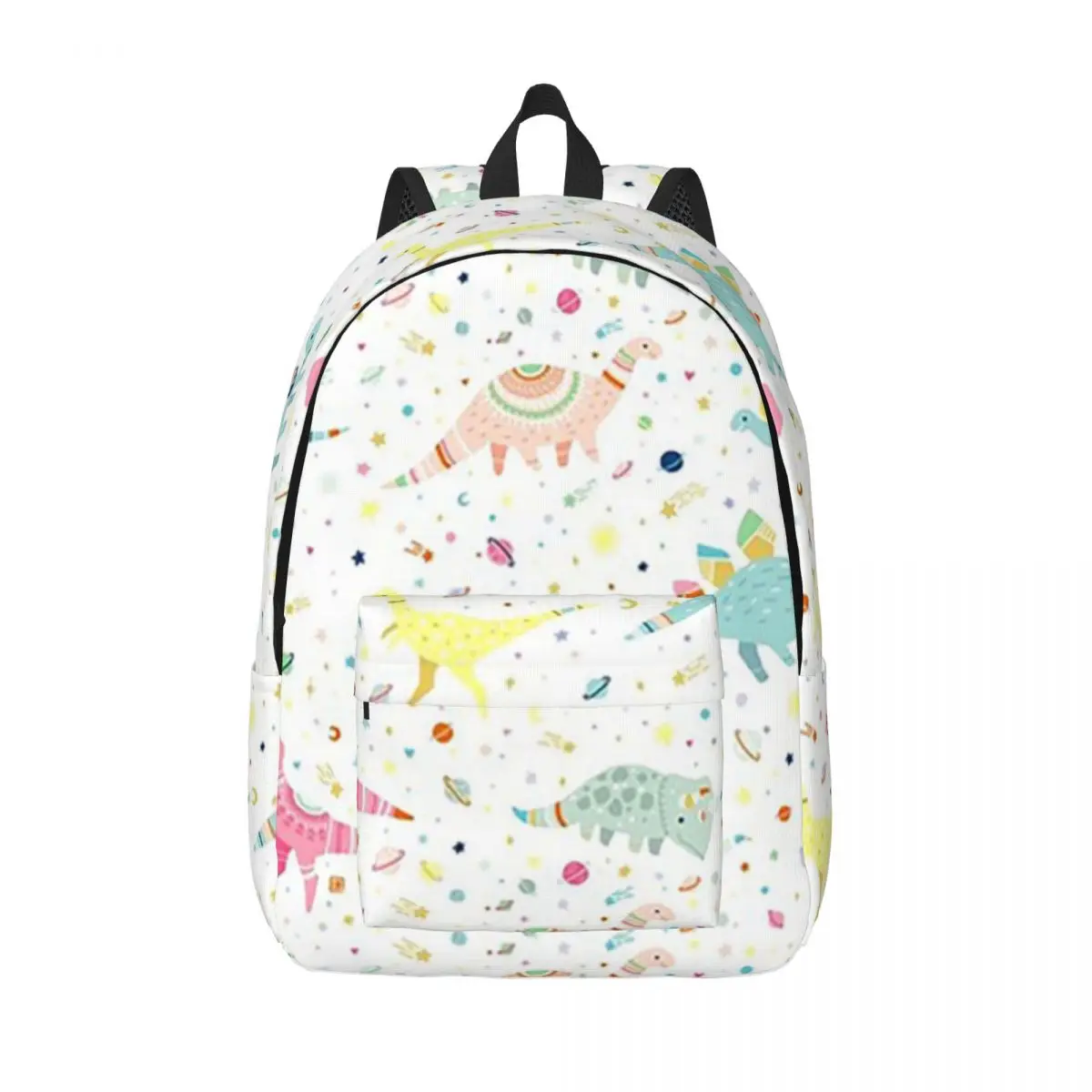 

Dinosaur Pattern Student Backpack School Bag Hiking Travel Daypack for Men Women Fashion Boys Girls Bookbag Shoulder Bags