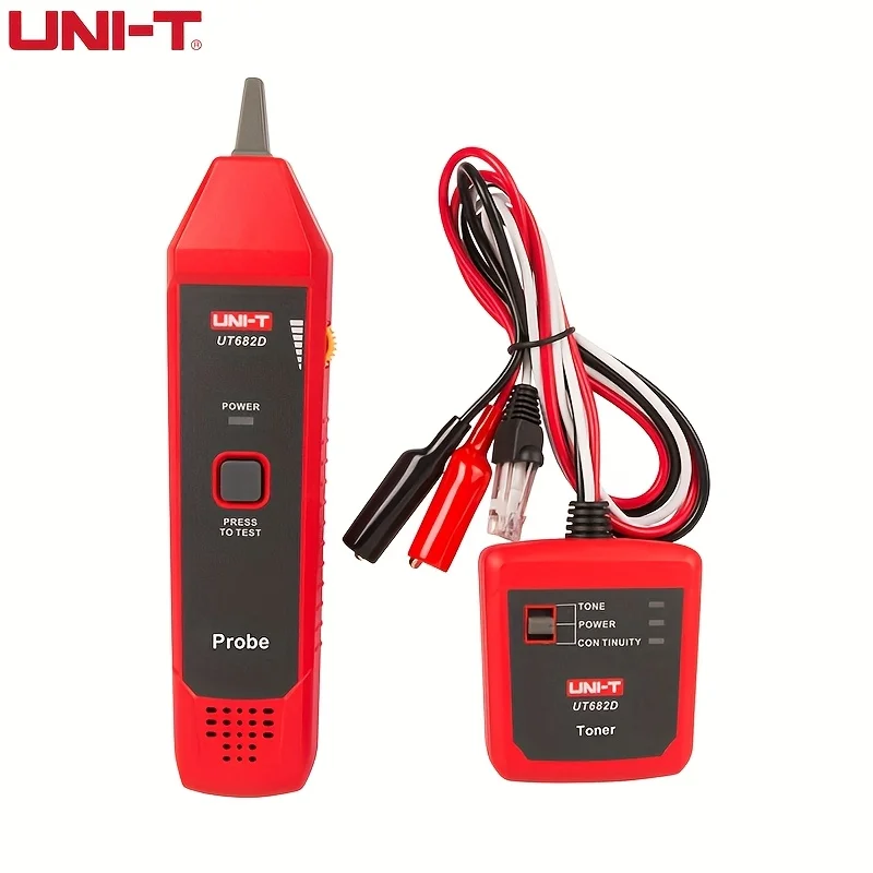 UNI-T UT682D Serie Kabeltester Toner-Sonde Telefonleitung Netzwerkkabel Ethernet LAN Tester Kalibrierungsdetektor Leitungsfinder – Detail 2