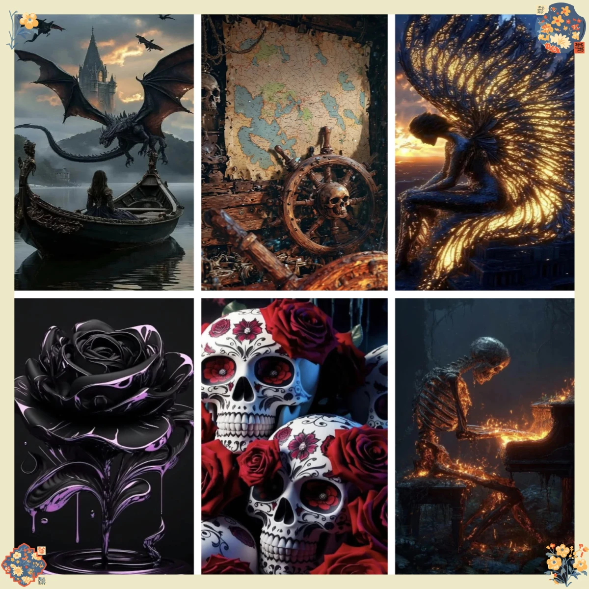 

Фантазийная абстрактная цифровая картина маслом для взрослых, раскраска своими руками, безрамный цифровой набор для раскрашивания, декор для дома