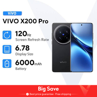 Original Vivo X200 Pro Mobile Phone 200.0MP Camera 90W Charge 6.78\