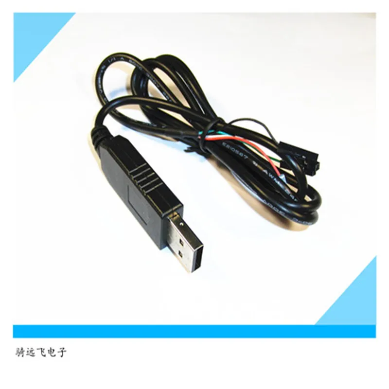 1m 긴 브러싱 케이블 PL2303HX USB - COM TTL 다운로드 업그레이드 보드