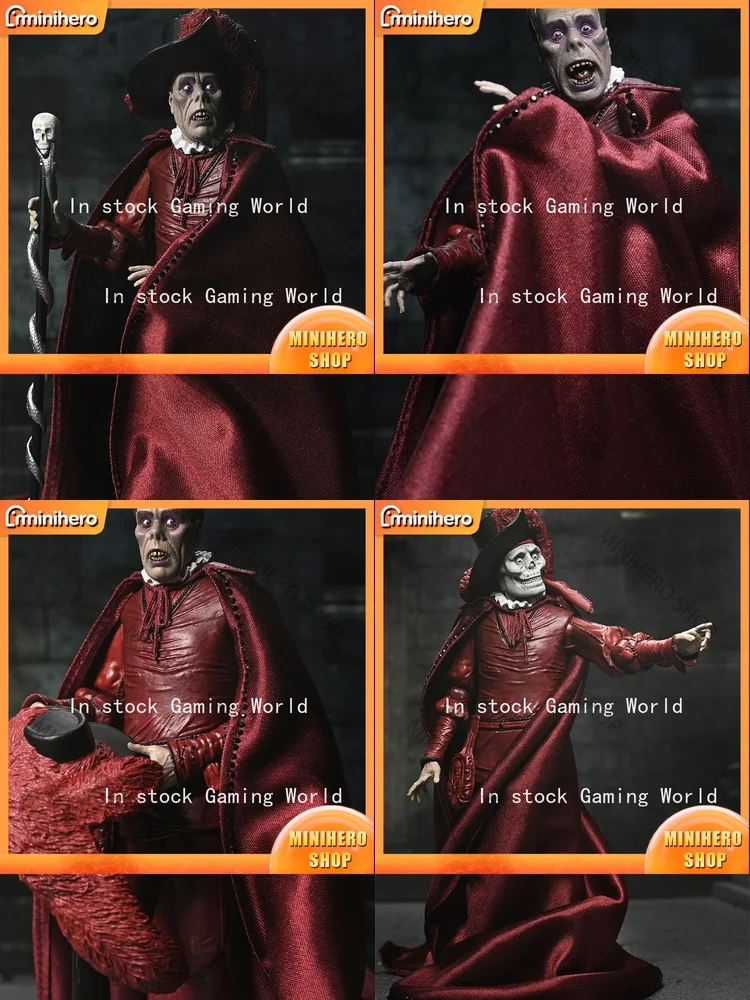 

В наличии: Коллекционная фигурка NECA «Призрак Оперы» 1925 года, Красная Смерть, масштаб 1/12, 6 дюймов, для взрослых фанатов фильма