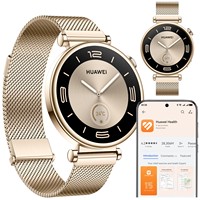 ELEGANT SMARTWATCH WOMEN'S HUAWEI WATCH GT4 ELEGANT 41 MM GOLD BRACELET