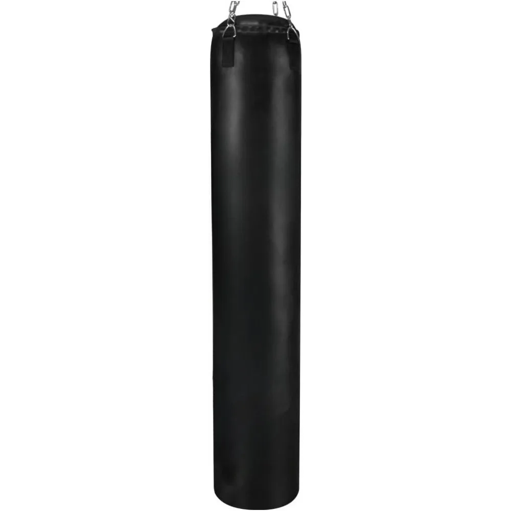 Cuero sintético para deportes de combate 100 lb. Muay Thai Punching Bolsa pesada Entrenamiento Equipo de gimnasio MMA Boxeo Kickboxing para hombres
