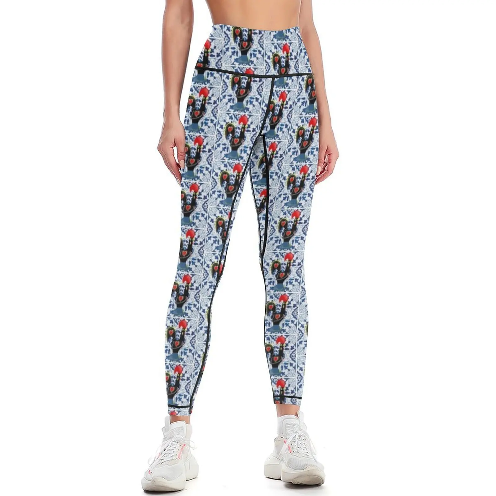 

Galo de Barcelos, Portugal Leggings Women's push up sporty woman push up for girls Womens Leggings