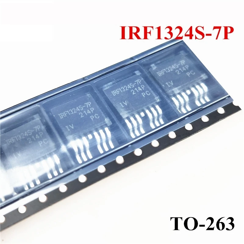 50pieces/lot IRF1324S-7PTRPBF IRF1324S-7P IRF1324S F1324S-7P AUIRF1324S-7P AUF1324S-7P IRF1324 D2PAK 