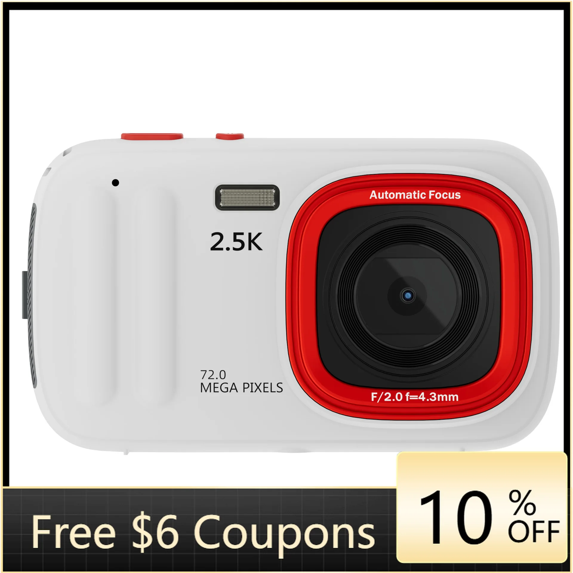 

STLF High Quality Durable 4K Compact with Ideal for Outdoor Photography Kids Learning