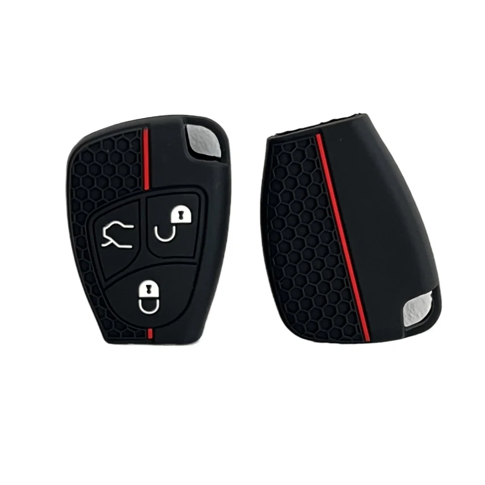 Silicone Car key cover Case For Mercedes Benz C B E Class W203 W211 W204 YU BN CLS CLK