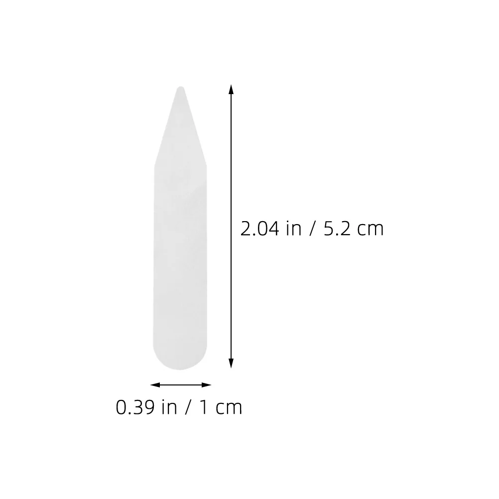 200 stuks kraag ondersteunt goed vakmanschap blijvende duurzaamheid voor mannen pak accessoires ideaal voor belangrijke vergaderingen klanten