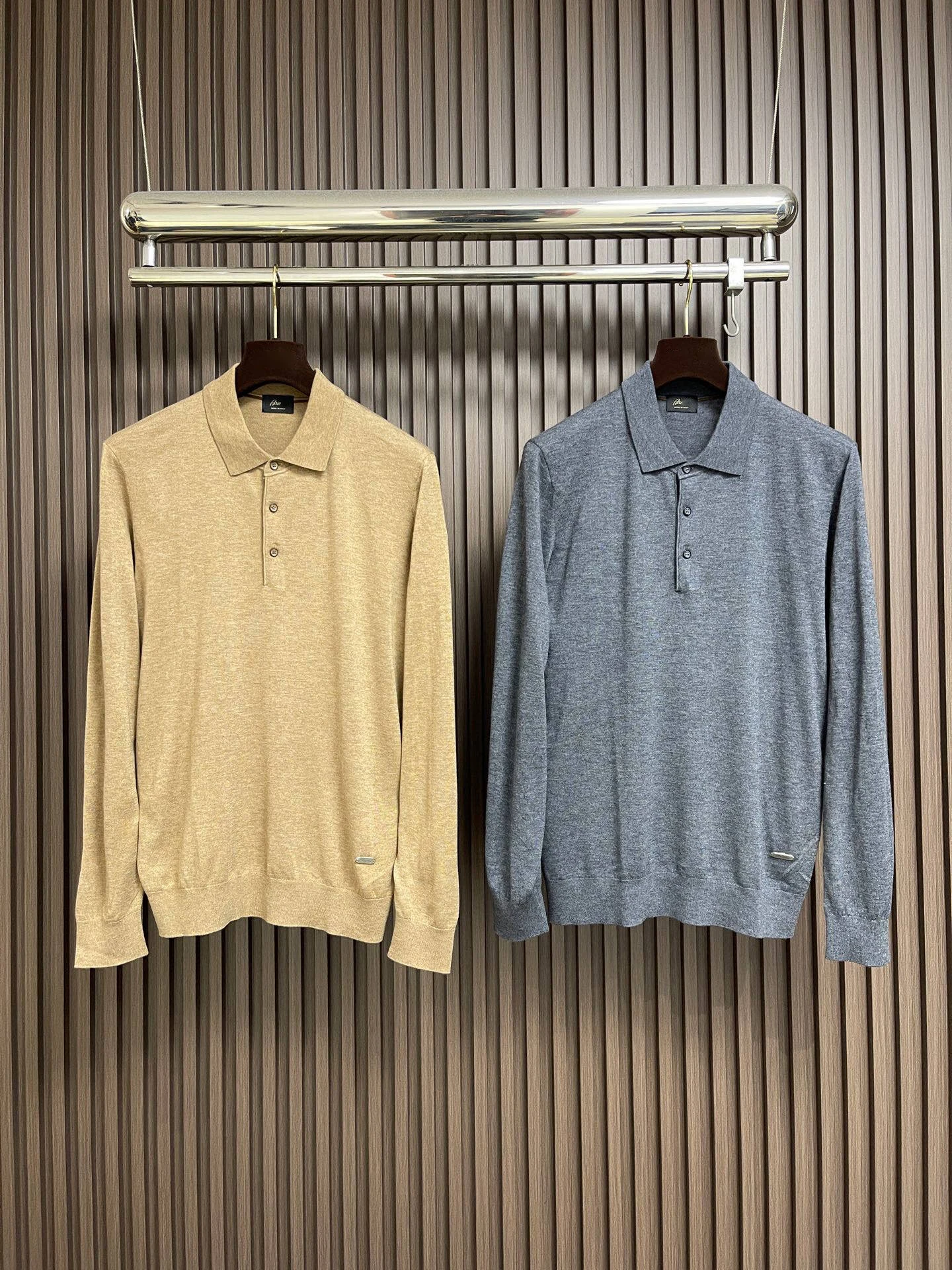 BLLIYOSS New Arrival Wool Flannel Collar Coat 2026 SS Warm Comfortable Elasticity Embroidery High quality size M-3XL Old money