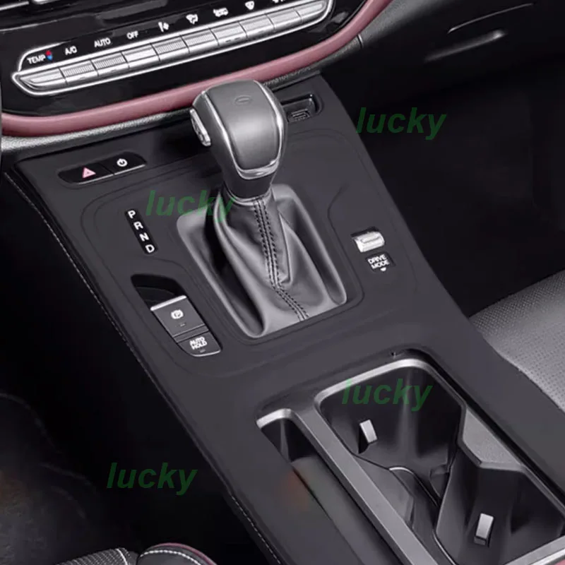 Car Central Console Cover for GAC Trumpchi M6 Pro Max 2023-2024 Gear Panel Silicone Protector Cover Interior Accessories