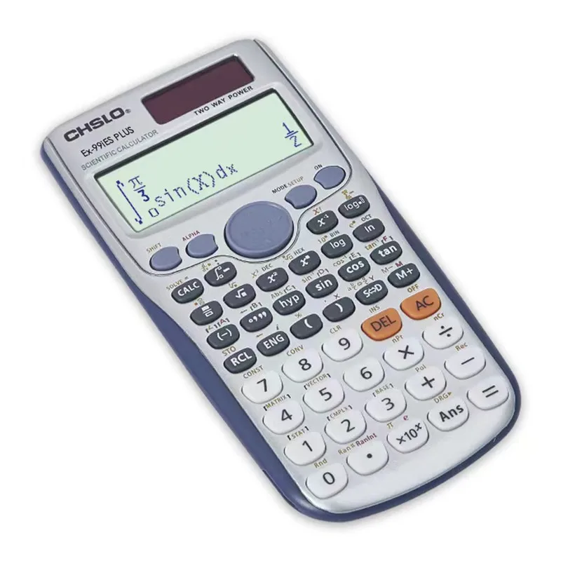 Brand New EX-991ES-PLUS Original Scientific Calculator 417 Functions For High School University Students Office Coin Battery