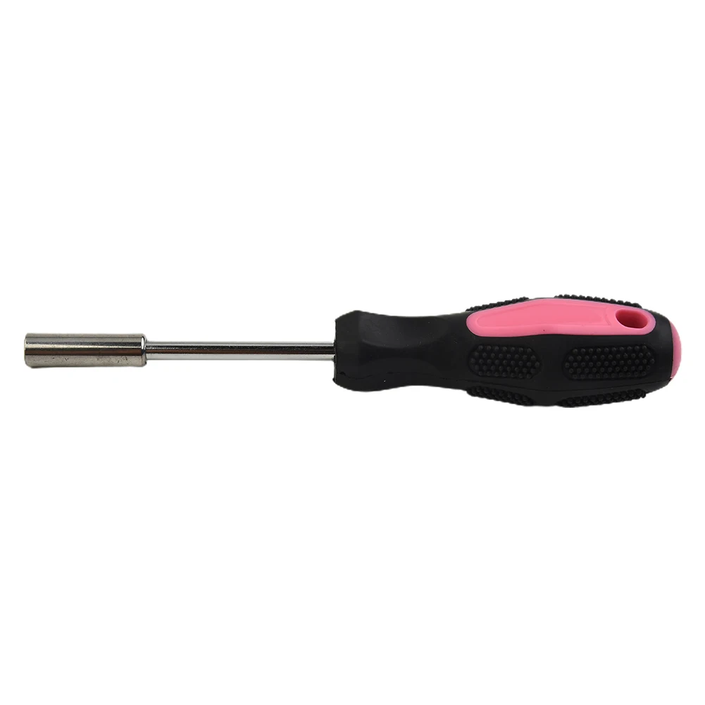 1pc Bit Griff Rot Magnetische Bit Halter Schraubendreher Spinner Griff 1/4 Zoll (6,35mm) hex Stick Für Schlitz Hex Torx Phillips Bit – Detail 5