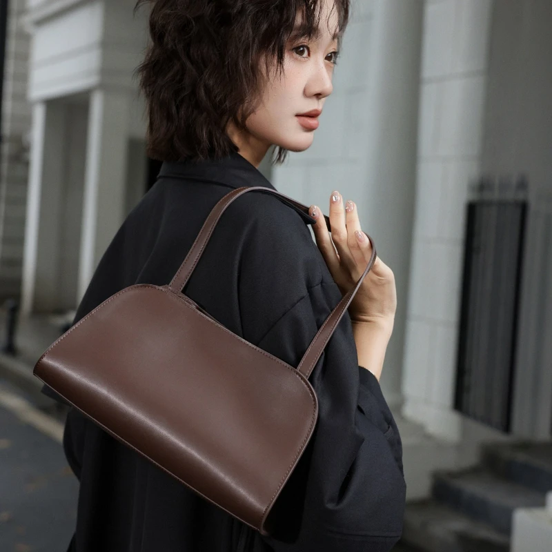 

Jonlily Женская сумка на плечо из натуральной кожи Женская сумка-тоут Повседневная сумка подмышки Маленькая сумка-кошелек Мини-кошелек Пригородная сумка-KG2032