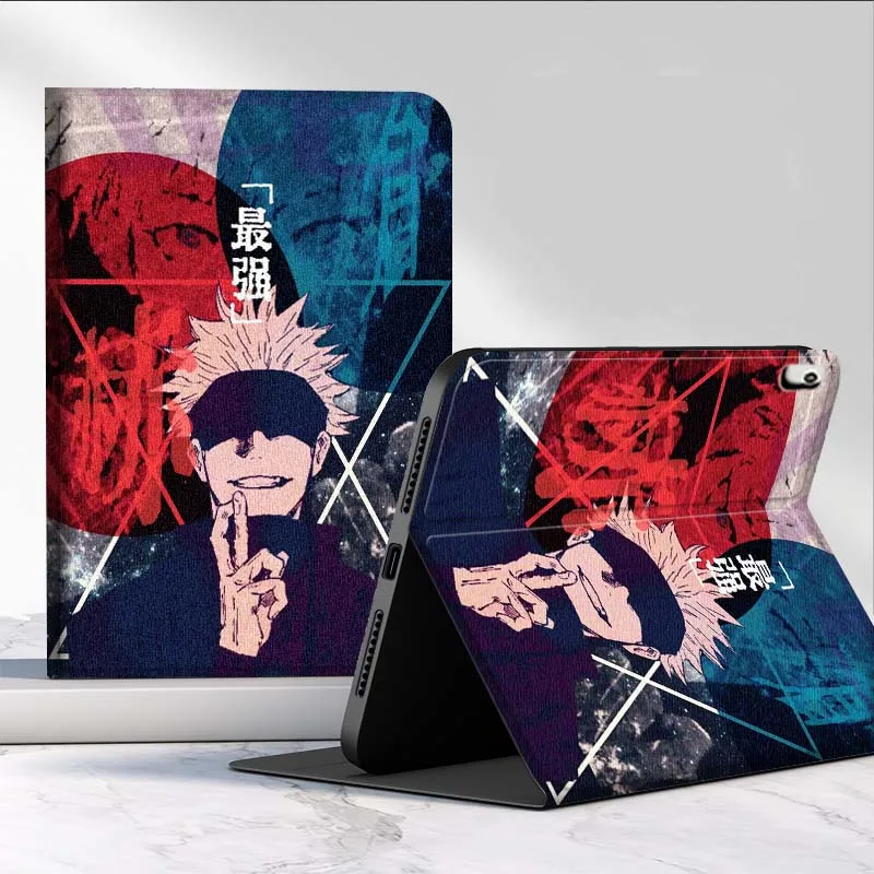 Чехол для планшета с рисунком аниме J-ujutsu Kaisen для Samsung Galaxy Tab S11 S10 S9 S8 S7 S6 A8 T500 X200 10,9 11 8,7 10,1 Plus Lite Inch