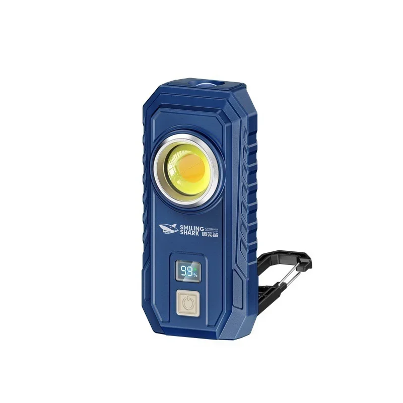 High Bright Multifunctional Work Light Rechargeable Magnetic Hook Protective Lamp with Digital Display for Outdoor Lighting