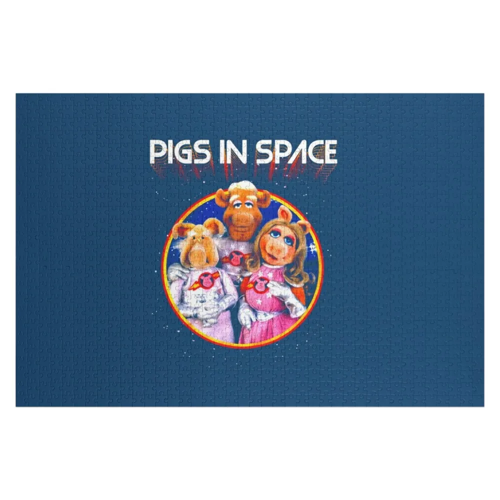 The Muppets Pigs In Space Puzzle 301 morbido e aderente Puzzle in legno personalizzati per adulti