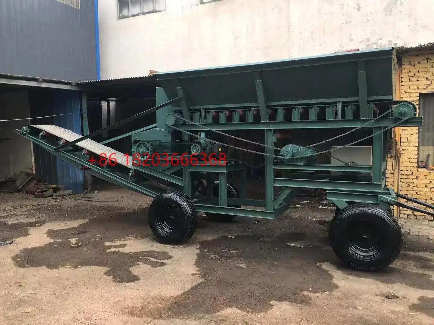 YG Customized High-Efficiency Mobile Crusher 22KW Electric Mobile Crushing Machine Integrated Mobile Crushing Plant
