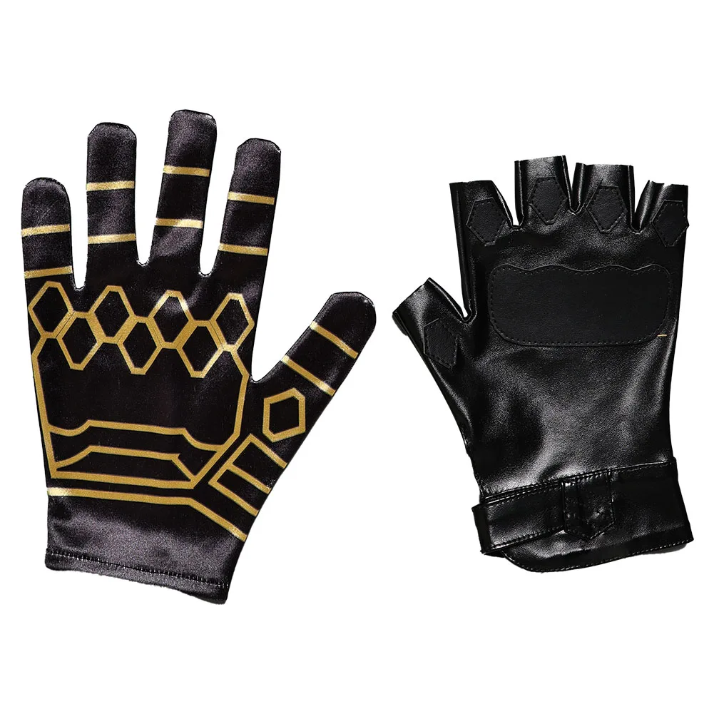 Guantes Bucky Barnes película pernos de trueno disfraz de superhéroe masculino accesorios de disfraz hombres juego de rol fantasía accesorios de fiesta