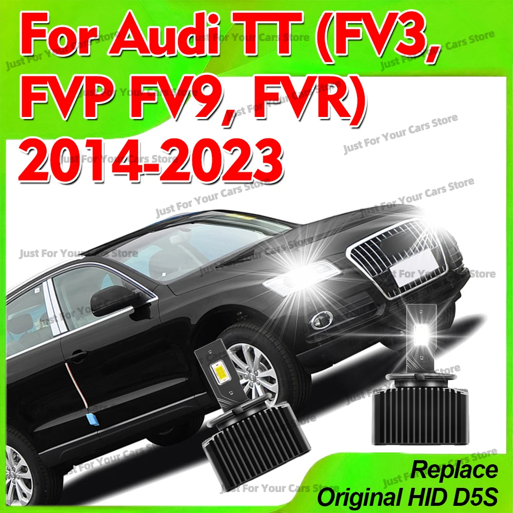 

2x лампы для фар HID на LED D5S, 30000 лм, для Audi TT (FV3, FVP, FV9, FVR) 2014-2023 гг.