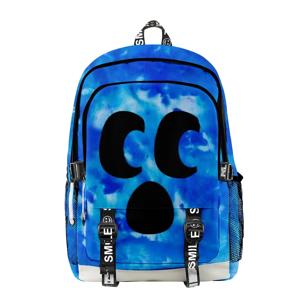 

Diamond Craftee Face Tie Dye Backpack School Bag Zipper Daypack Unique Daypack Traval Bag Oxford Cloth