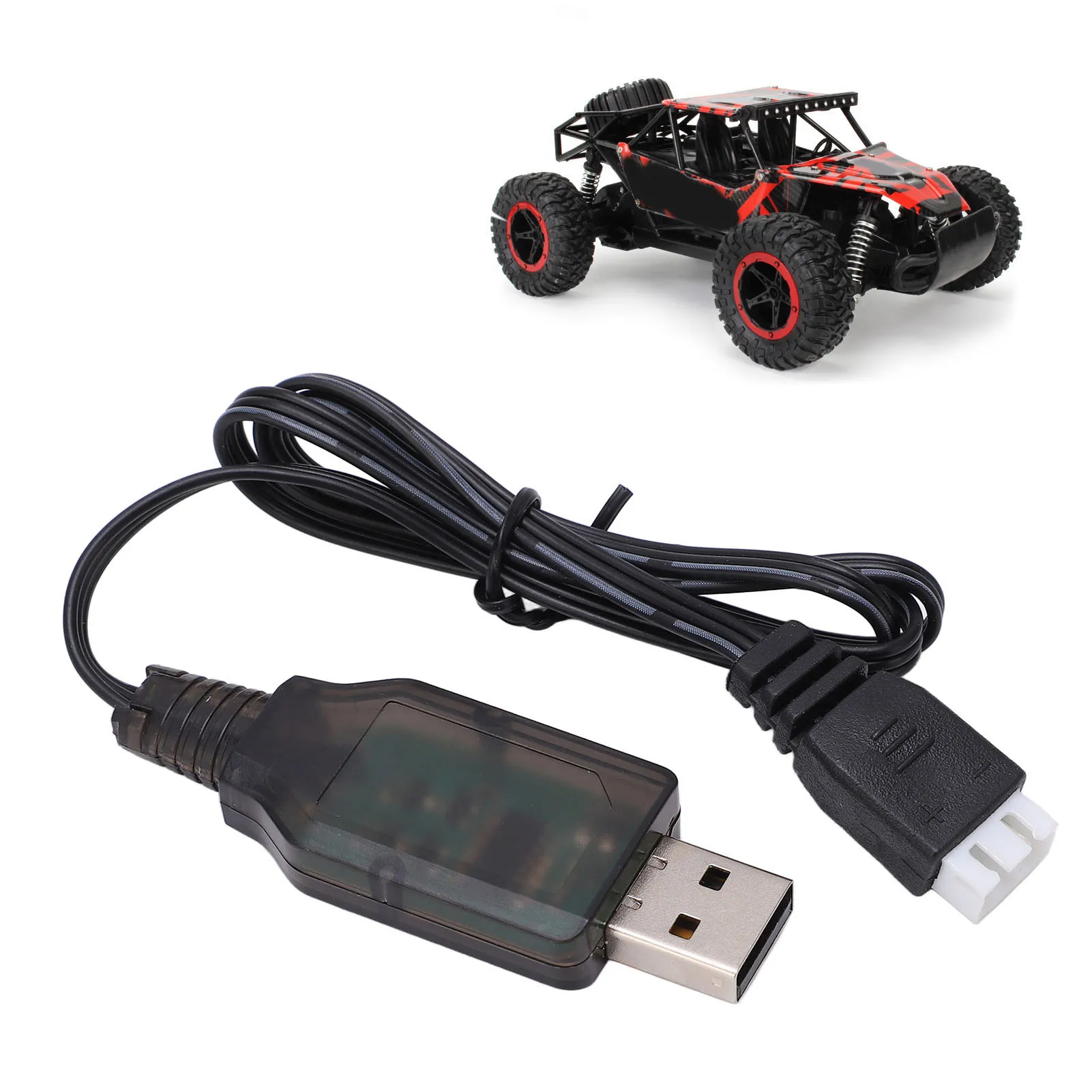 

1/16 RC Car 7.4V 1000mA Lipo Battery USB Charging Cable for 1/16 Remote Control Car 7.4V RC Car Battery