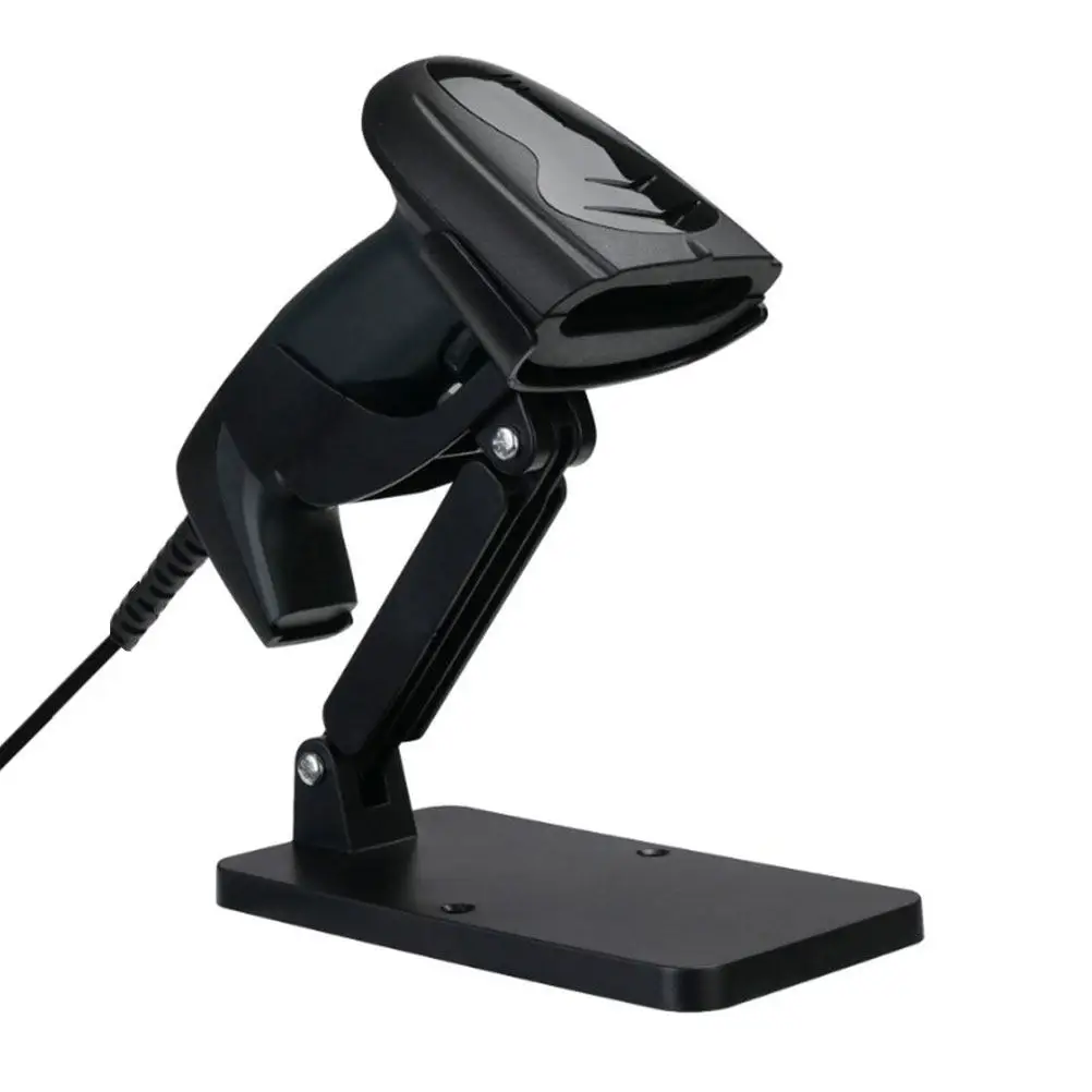 

Portable Barcode Scanner Holder Stand for Desk Lightweight ABS Material Adjustable Stable Design Fits Most Handheld Scanners