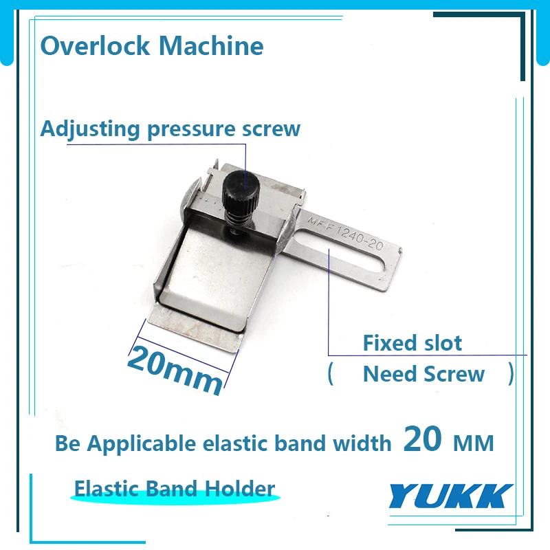 1PCS Elastic Device #MF1240 For Overlock Sewing Machine SIRUBA 700F 700K PEGASUS M700,M800,JUKI MO-2500,3300,6700,YAMATO AZ