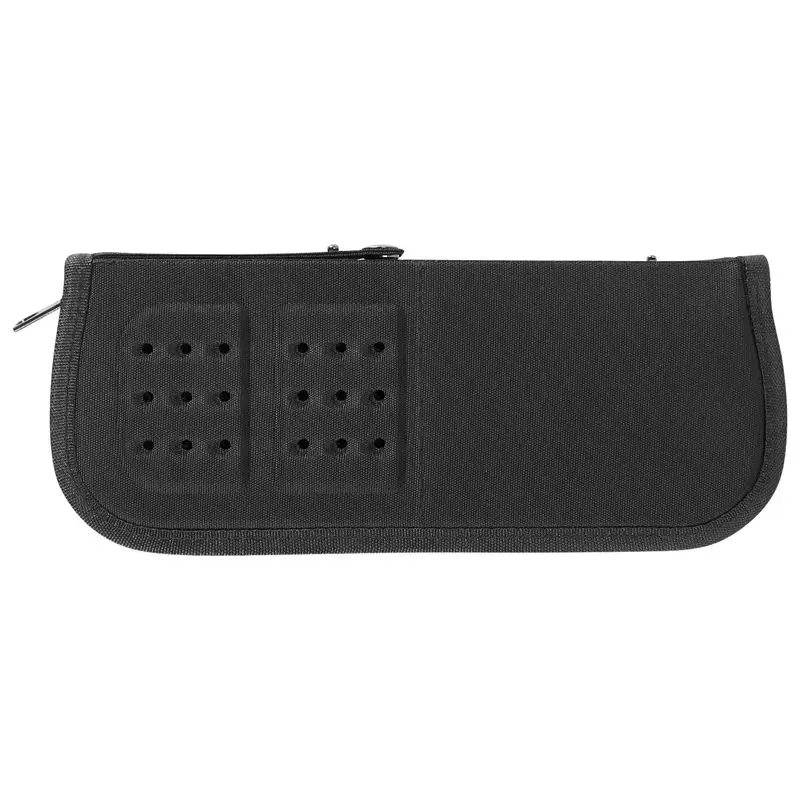 NEW HOT In Stock-Artist Paint Brush Holder Zippered Brush Case For Oil Acrylic Watercolor Brush Breathable Painting Kit