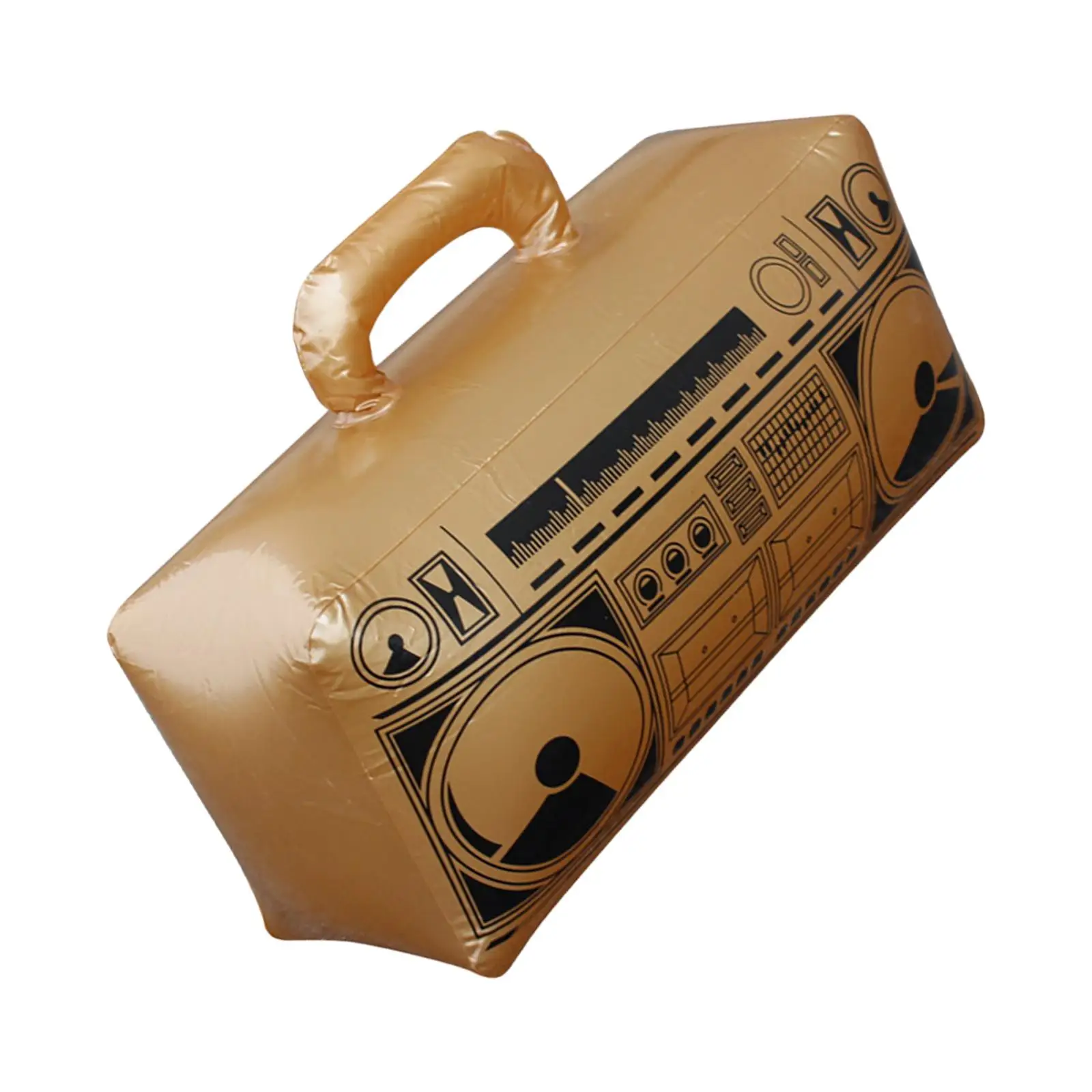 Inflatable Radio Boombox Retro Player Props for Costume Accessory