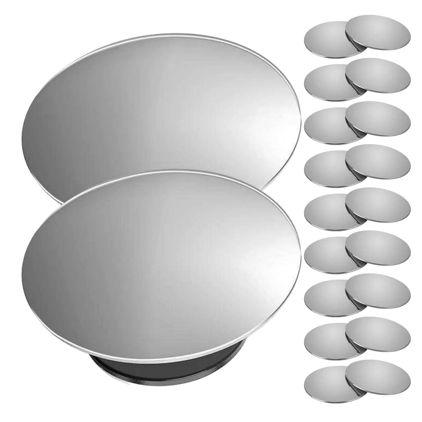 10 комплектов миниатюрных безр – обзор и цена Car Blind Spot Mirror