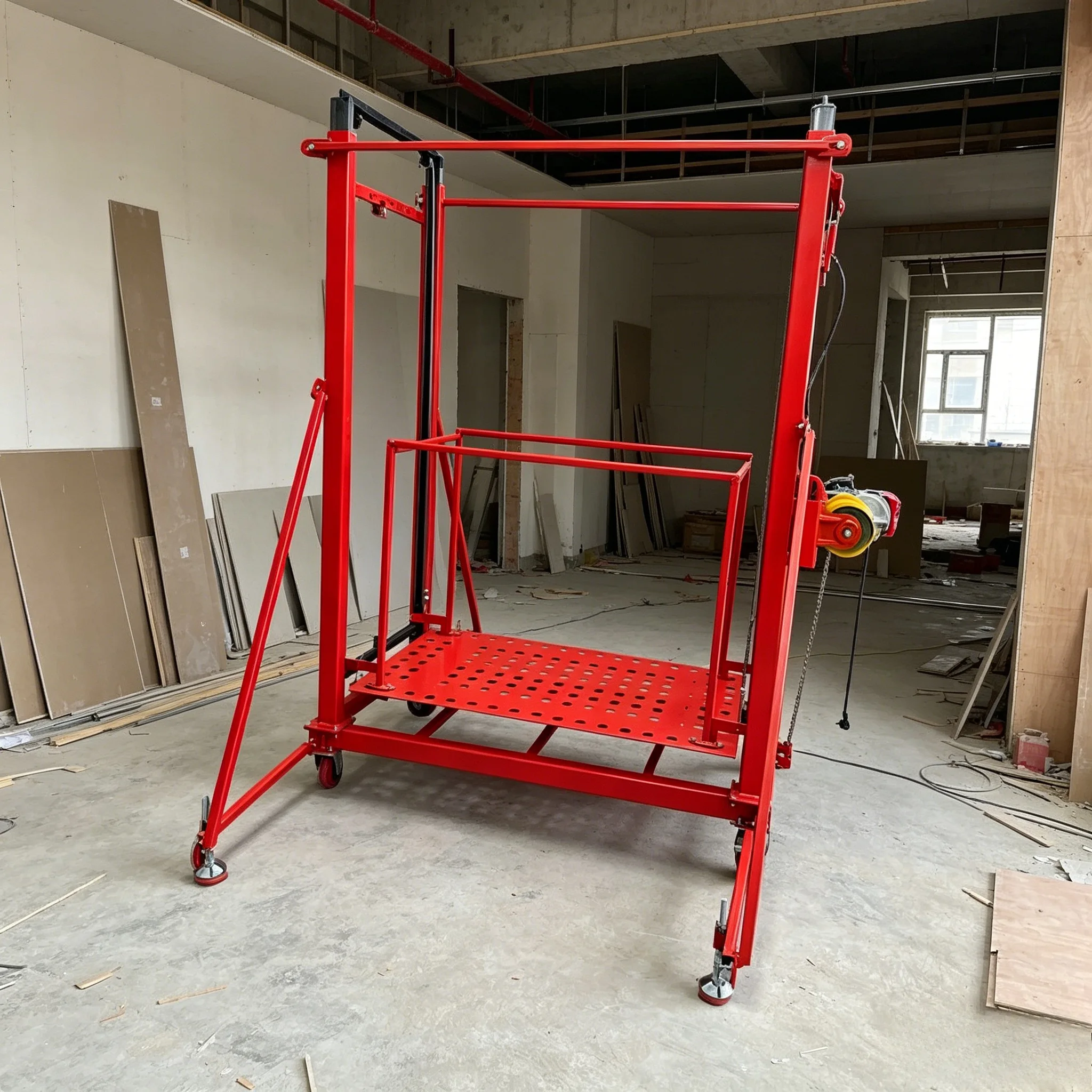 

Customized Electric Scaffold Lift Foldable Scaffolding Lifting Platform Control 10m for Outdoor Building Construction