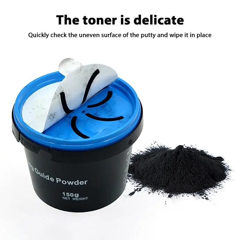 Indicador portátil do pó do carbono, Auto revestimento do guia do corpo, Pó preto do revestimento do guia, Indicador de toner, Acessórios do carro, 150g