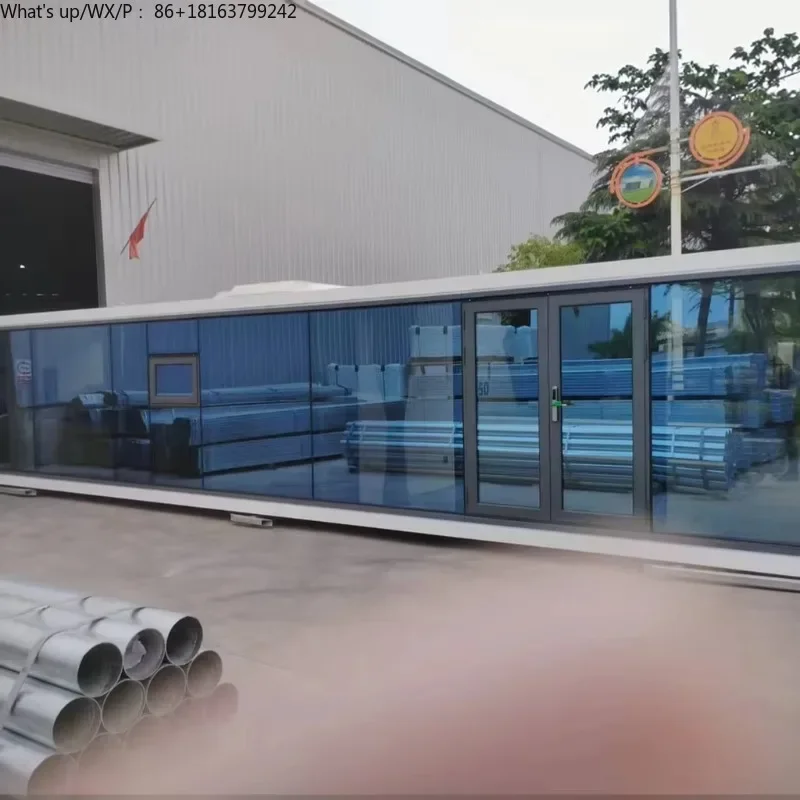 

Customizable Steel Structure Prefabricated House Excellent Smart Ap ple Pod Hotel & Office Park Tiny House for Perfect Living